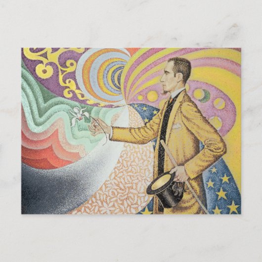 Gegen das Emaille eines Hintergrundrhythmus Postkarte (Vorderseite)