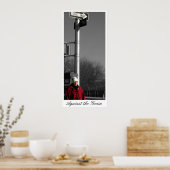 Gegen das Getreide Poster (Küche)