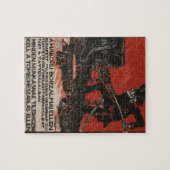 Gegen das Horror Propaganda-Plakat Puzzle (Horizontal)