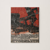 Gegen das Horror Propaganda-Plakat Puzzle (Vertikal)