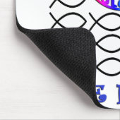 Gegen den Fluss (Mausunterlage) Mousepad (Ecke)