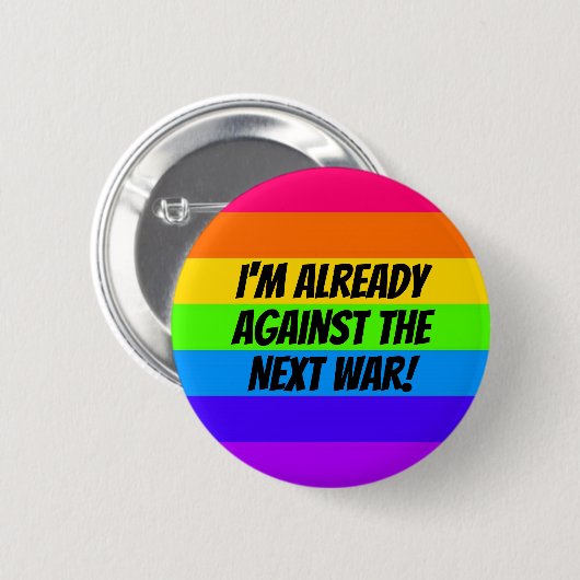 Gegen den nächsten Krieg Button (Vorne & Hinten)