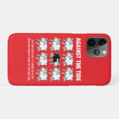 Gegen den Strom Case-Mate iPhone Hülle (Rückseite (Horizontal))