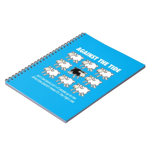 Gegen den Strom Notizblock (Linke Seite)