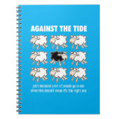 Gegen den Strom Notizblock (Vorderseite)