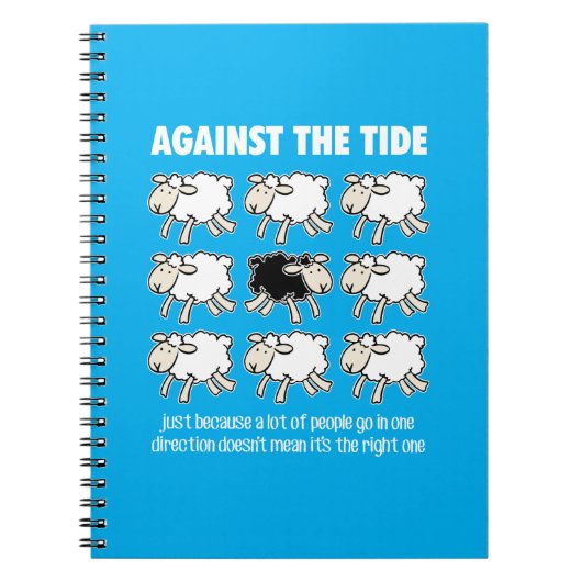 Gegen den Strom Notizblock (Vorderseite)