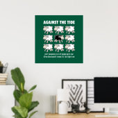 Gegen den Strom Poster (Heimbüro)