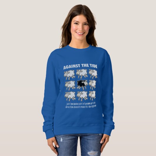 Gegen den Strom Sweatshirt (Vorne ganz)