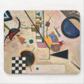 Gegen die Abkommen von Wassily Kandinsky von 1924 Mousepad (Vorne)