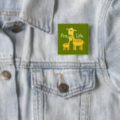 Gegen die Abtreibung Button (Beispiel)