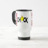 Gegen die Abtreibung Küken 1 Reisebecher (Vorderseite Links)