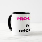 GEGEN DIE ABTREIBUNG TASSE (Vorderseite Links)