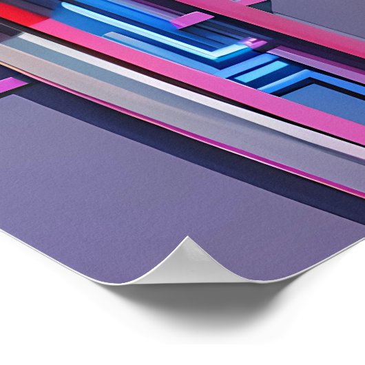 Gegen die Mauer Poster (Ecke)