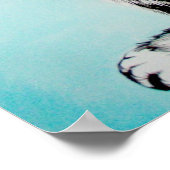 gegen die Mauer Poster (Ecke)