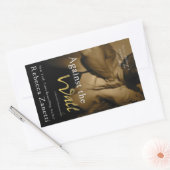 Gegen die Mauer von Rebecca Zanetti Rechteckiger Aufkleber (Umschlag)