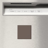 Gegen eine stilvolle braune Mauer Magnet (In Situ (Geschirrspüler))