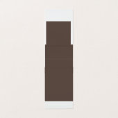 Gegen eine stilvolle braune Mauer Visitenkarten (Außenseite Aufgefaltet)