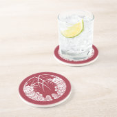 Gegen Langusten Getränkeuntersetzer (Seite)