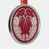 Gegen Langusten Ornament Aus Metall (Rechts)