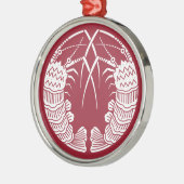 Gegen Langusten Ornament Aus Metall (Links)