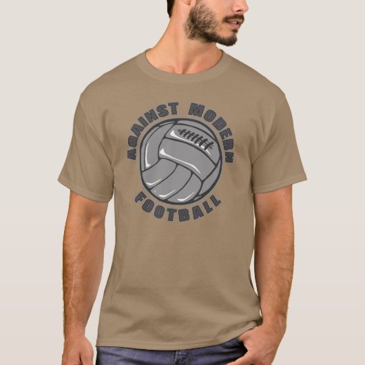 Gegen modernen Fußball - T-Shirts (Vorderseite)