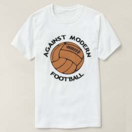 Gegen modernes Fußballkleid T-Shirt