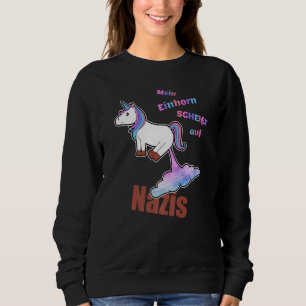 Gegen Rassismus, Politik und Menschenrechte Liebe  Sweatshirt