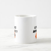 Gegen Tiergrausamkeits-orange Bewusstseins-Band Kaffeetasse (Mittel)
