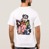 Gegen Tiergrausamkeits-T - Shirt (Rückseite)