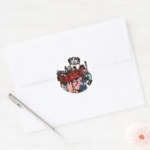 Gegen Tierschutzkleber Runder Aufkleber (Umschlag)