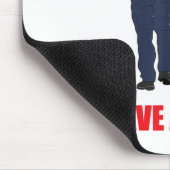 Gegen Trump habe ich einen Traumpolizisten Trump P Mousepad (Ecke)