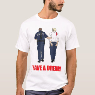 Gegen Trump habe ich einen Traumpolizisten Trump P T-Shirt