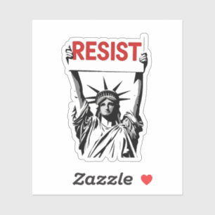 Gegen Trump ist Floral Transgender LGBTQ-Anti-Trum Aufkleber