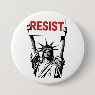 Gegen Trump ist Floral Transgender LGBTQ-Anti-Trum Button