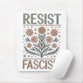 Gegen Trump ist Floral Transgender LGBTQ-Anti-Trum Mousepad (Mit Mouse)