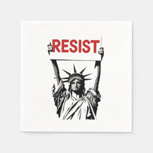 Gegen Trump ist Floral Transgender LGBTQ-Anti-Trum Serviette