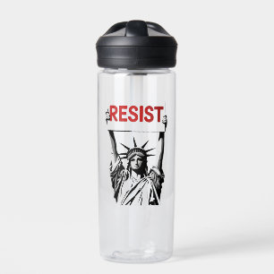 Gegen Trump ist Floral Transgender LGBTQ-Anti-Trum Trinkflasche