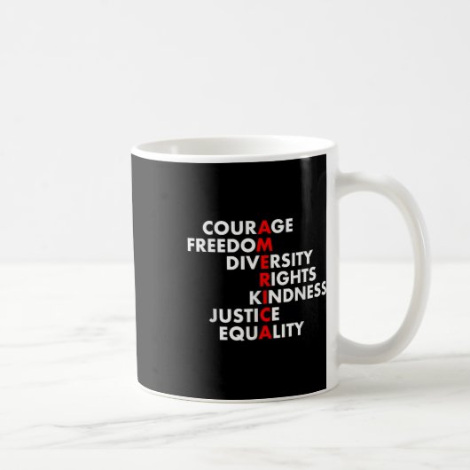 Gegen Trump Widerstand Kaffeetasse (Rechts)