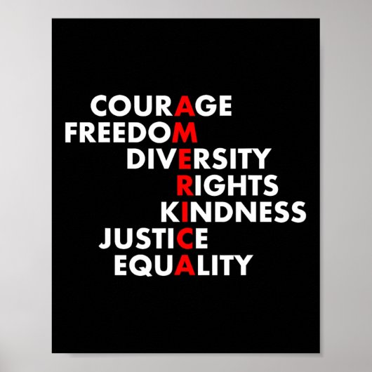 Gegen Trump Widerstand Poster (Vorne)