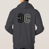 Gegenkultur in schwarz hoodie (Rückseite)