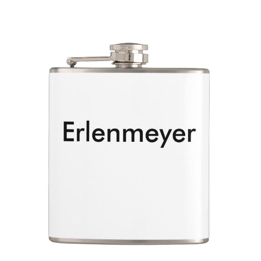 Gegenkultur-Labrador-Erlenmeyer-Kolben Flachmann (Vorderseite)