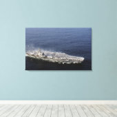 Gegenmaßnahme Sprinklerabwasch Leinwanddruck (Insitu (Holzboden))