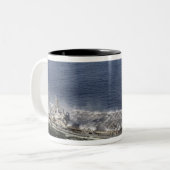 Gegenmaßnahme Sprinklerabwasch Zweifarbige Tasse (Vorderseite Links)