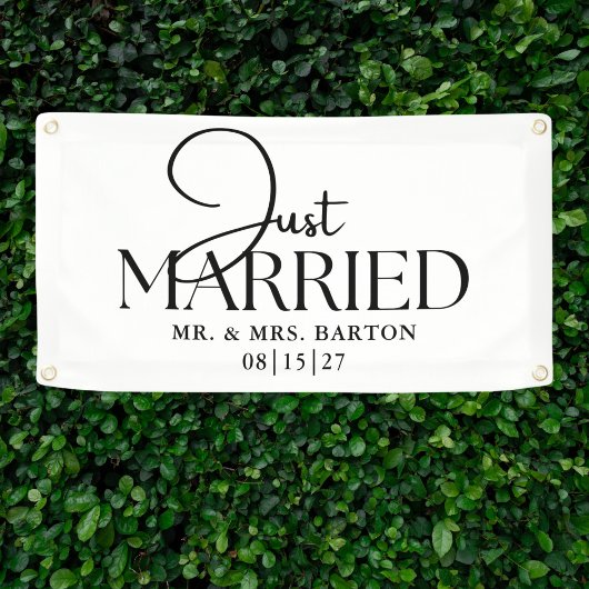 Gegenposten für nur verheiratete Autos Banner