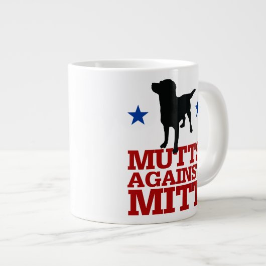 Gegensätze gegen Mitt Jumbo-Tasse (Vorderseite Rechts)
