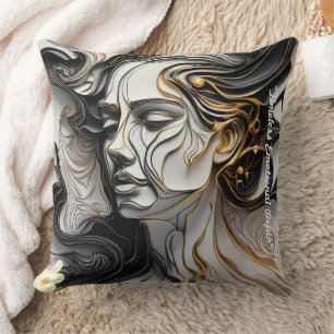 "Gegensätzliche Gefühle steigen auf" Kissen