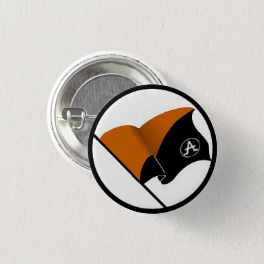 Gegenseitige Flagge Button (Vorne & Hinten)