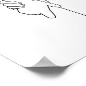 gegenseitige Illustration Poster (Ecke)