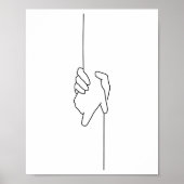 gegenseitige Illustration Poster (Vorne)