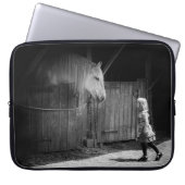 Gegenseitige Neugier Laptopschutzhülle (Vorderseite)